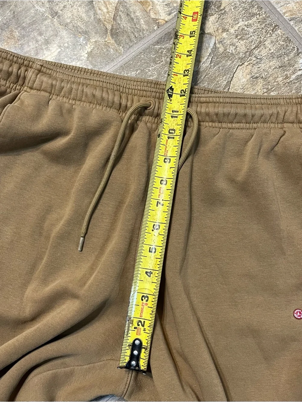 Air Jordan X Jordan Moss Artist Series Fleece Jogger Pants FD7149-258 Womens XL